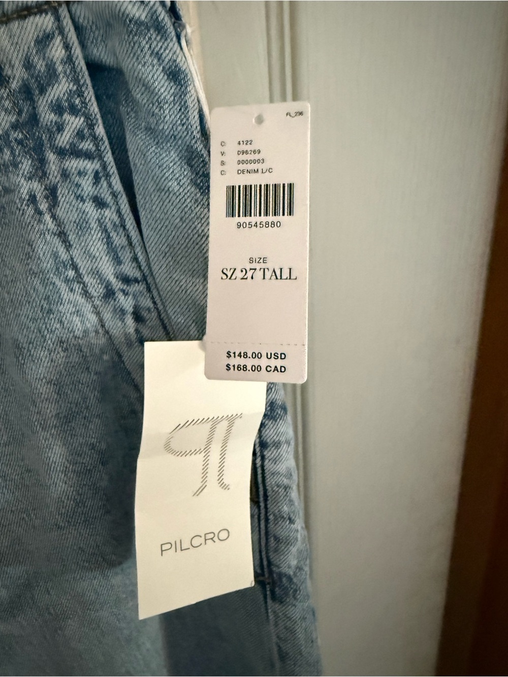 Pilcro Light Blue High-Rise Women's Jeans